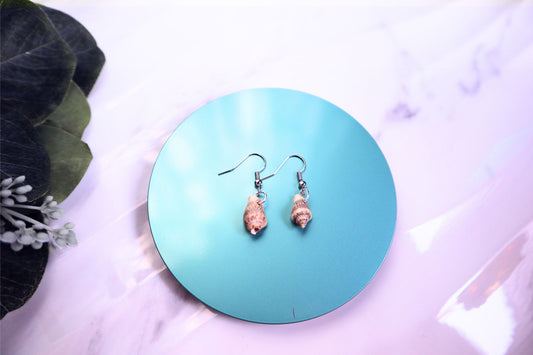 Seashell Charm Earrings
